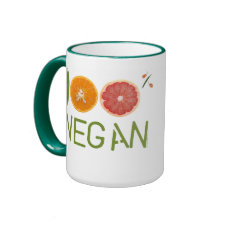 I am Vegan Mug mug