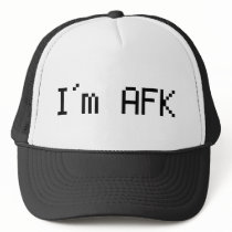 i´m afk - awy from keyboard hats