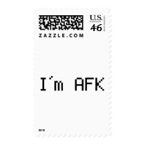 i´m afk - awy from keyboard postage