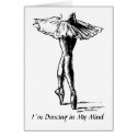 I�m Dancing in My Mind card