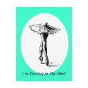 I�m Dancing in My Mind postcard