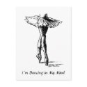 I�m Dancing in My Mind postcard