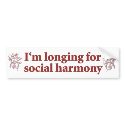 social harmony