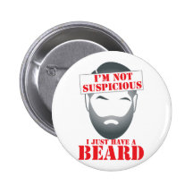 I’m not suspicious - I just have a BEARD Pins