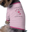 I�m One Lucky Teddy petshirt