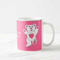 I�m One Lucky Teddy (pink) mug