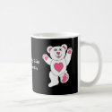 I�m One Lucky Teddy (pink) mug