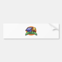I Made It! Graduation Bumper Sticker