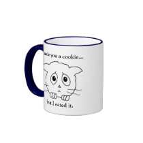 I Made You A Cookie Lolcat Mug
