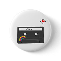 I made you a Mixed Tape buttons