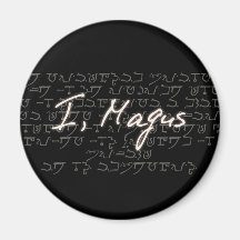 I, magus refrigerator magnets