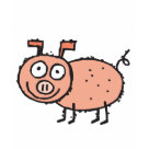 ladies_casual_tshirt - This cute pig, aka future pork, proudly states that I make a great sandwich.  Dont disappoint him, go out and NOM some pork today.: Sizes  Available colors: brown