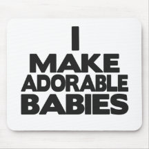 i make adorable babies mouse pads