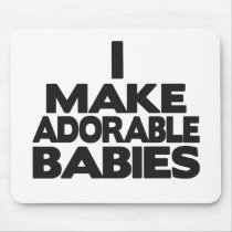 i make adorable babies mouse pads