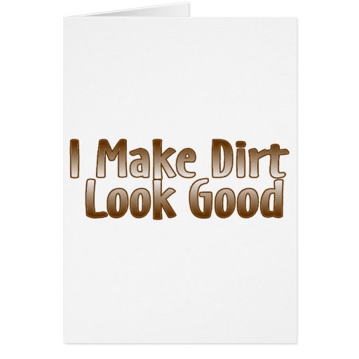 How To Make Dirt Look Nice