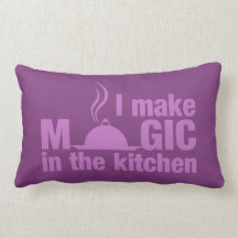 I Make Magic custom throw pillow