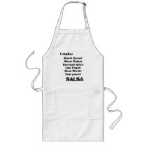 I make: SALSA aprons