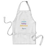 I make today delicious aprons