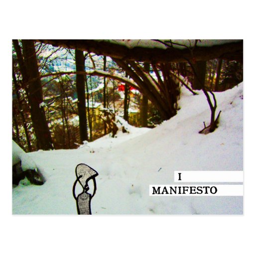 i manifesto postcards