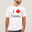 "I (maple leaf) Canada" t-shirts by baileroo "I (maple leaf) Canada" t-shirts