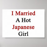 I Married A Hot Japanese Girl Print