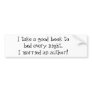 I Married an Author Bumper Sticker