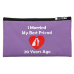 I Married My Best Friend 20 Years Ago Makeup Bag