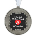 I Married My Best Friend 20 Years Ago Ornament