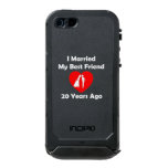 I Married My Best Friend 20 Years Ago Waterproof iPhone SE/5/5s Case