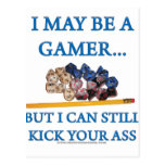 I May Be a Gamer Post Card
