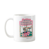 I May Be in My Own Little World mugs