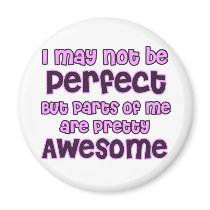 I may not be perfect (women for boobs!) magnets by BoogieMonst I may not be perfect (women for boobs!) magnets
