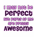 I may not be perfect (women for boobs!) t-shirts