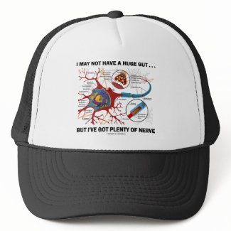 I May Not Have A Huge Gut But I've Got Nerve hat