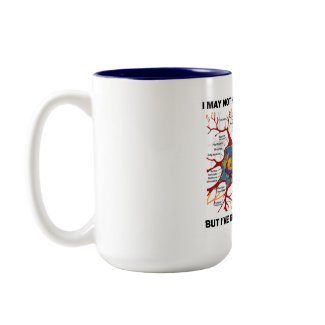 I May Not Have A Huge Gut But I've Got Nerve mug