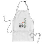 I measure my life in coffee spoons aprons
