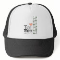 I measure my life in coffee spoons hats
