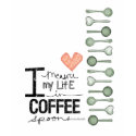 I measure my life in coffee spoons t-shirts