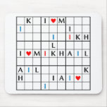 I♥MIKHAIL MOUSEPAD