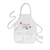 I Miss My Daddy Apron