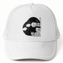I MISS MY VINYL hats by nassosvakalis I MISS MY VINYL hats