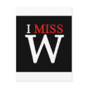 I MISS U! postkarten