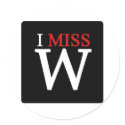 I MISS U! sticker