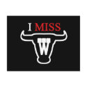 i MISS W TEXAS STYLE! postkarten