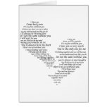I Miss You - Broken Separated Heart Greeting Cards