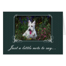 I Miss You Card