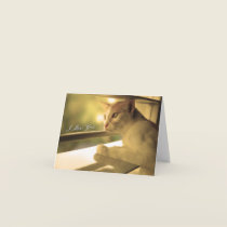 I Miss You Note Card