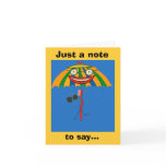 I Miss You Note Card