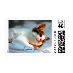 I miss you. postage stamp