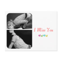 "I Miss You" postcard by nicoleFMM "I Miss You" postcard